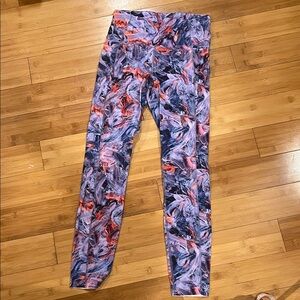 Colorful Lululemon leggings.